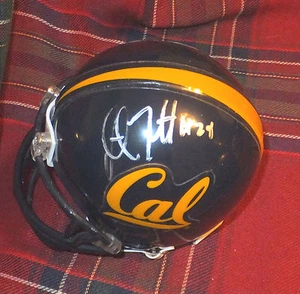 JUSTIN FORSETT - RB - Ravens Autographed CAL Mini Helmet including BDS COA #2442 - Picture 1 of 3