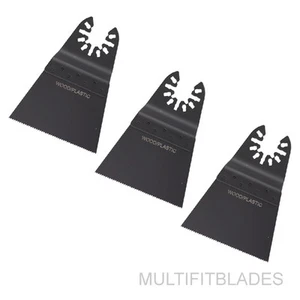 3 x 2-5/8" Fine Tooth Multi-Tool Blade- Rockwell Sonicrafter Hyperlock, DeWalt - Picture 1 of 1