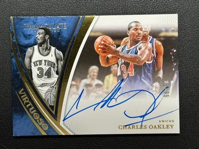 Panini Immaculate Charles Oakley 2024-25 automático 06/99#Z Foto 1 de 2