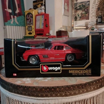 BBURAGO 1/18 - MERCEDES-BENZ 300 SL (1954) - #31# - Immagine 1 di 4