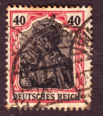 EUROPE * SYMBOL GERMANIA " ERROR " DEUTSCHES REICH JOINED BOTTOM FRAME + 7 OTHER - Image 1 of 3