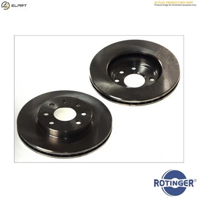 2x BRAKE DISC RT 1487-GL T5 FOR BMW X5/SAV/E53 M57D30 M54B30 3.0L M57D30 2.9L - Image 1 of 4