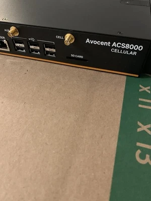 Vertiv Avocent ACS8000 8-Port Serial Advanced Console Server - Image 1 of 4