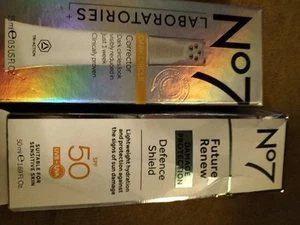 No7 Bundle Future Renew & Eye Cream New - Picture 1 of 4
