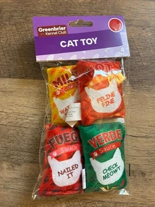 Hot Sauces - Mild Hot Fuego Verde Katze Plüschtiere (brandneu) - Bild 1 von 1