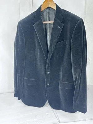 Blazer de terciopelo Polo Ralph Lauren para hombre $798 | 46 R | Abrigo deportivo ajuste personalizado Italia Foto 1 de 4