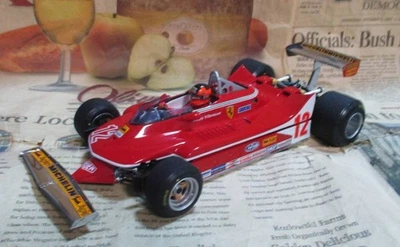 Coche Exoto 118 Ferrari 312T4 1979 F1 número 12 modelo Gran Premio de Estados Unidos de Japón Foto 1 de 4
