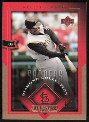 2004 Upper Deck Diamond Collection All-Star Lineup #69 Reggie Sanders - Image 1 of 2