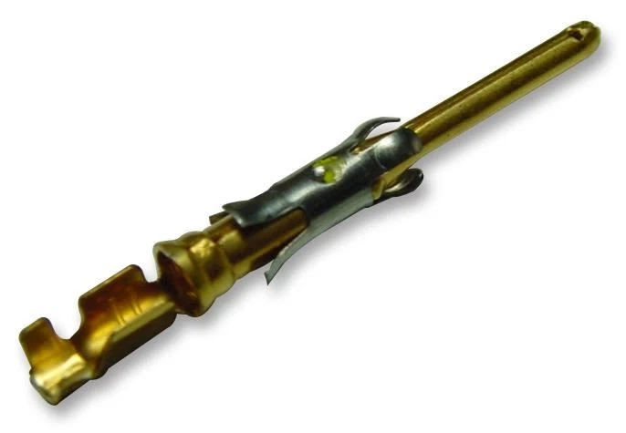 AMP - TE CONNECTIVITY - Pasadores de Crimpado, Dorado, 24-20AWG, Paquete de 10 Foto 1 de 1