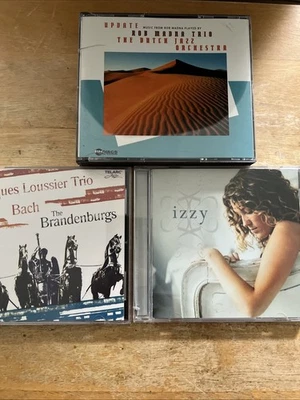 Lot of 3 CDs - Jacques Loussier Trio Bach, Izzy, Rob Madna Trio Dutch Jazz Foto 1 de 4
