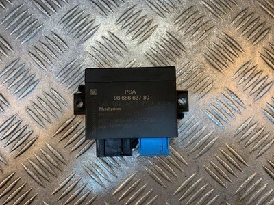 09-17 PEUGEOT 3008 PDC PARKING SENSOR ECU CONTROL MODULE 9666663780 - Image 1 of 4