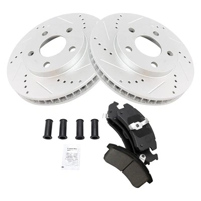 TRQ BKA20980 Brake Kit For Pontiac Bonneville 1998-1999 Front 12510042 - Image 1 of 4