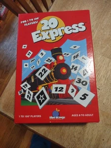 20 EXPRESS Number Tile Family Strategy Board Game Blue Orange - Picture 1 of 5