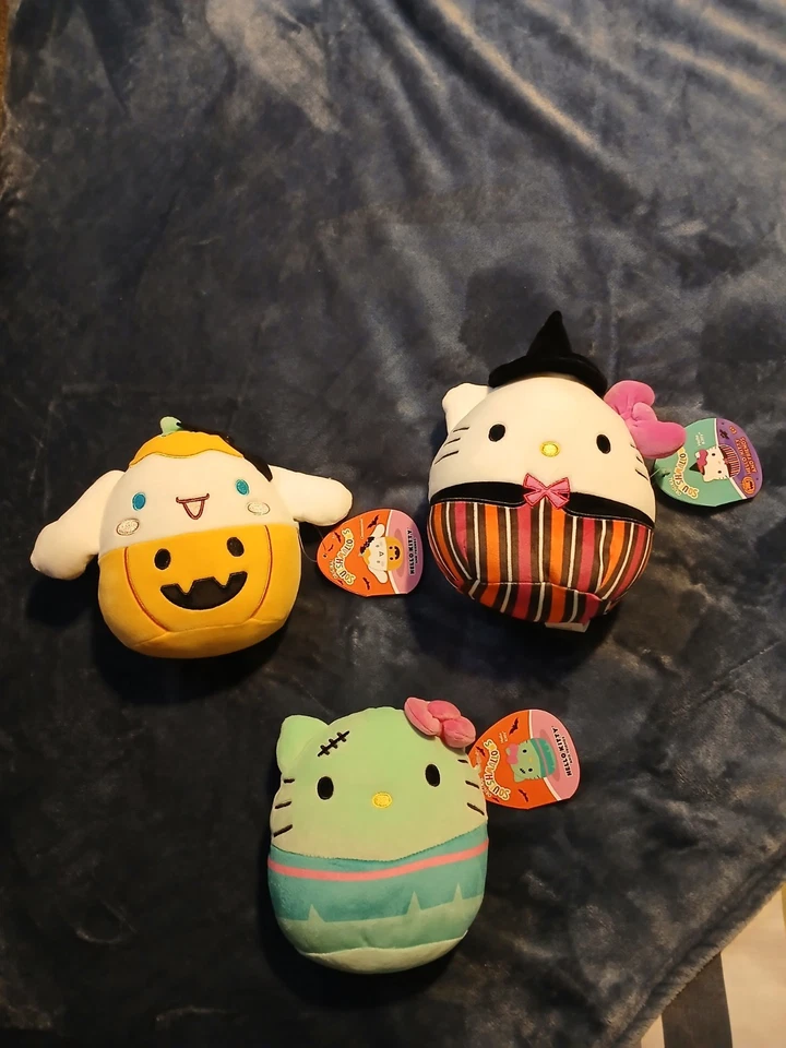 Lot Of 3 Hello Kitty Halloween Squishmallows *NWT* - Image 1 of 2