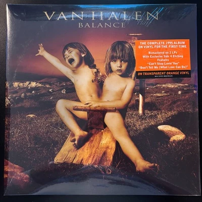 Van Halen BALANCE Limited ED. REMASTER Orange Colored Vinyl 2LP GATEFOLD JKT NEW - Image 1 of 3