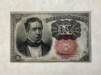 ~ FR 1266 - DIEZ 10 CÉNTIMOS QUINTA/QUINTA EMISIÓN BILLETE FRACCIONARIO MONEDA - MEREDITH Foto 1 de 2