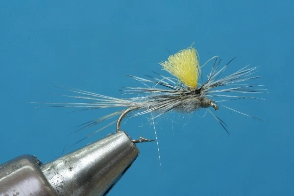 Fliegentom Trockenfliege - 3 Stück graue Parachute - Bild 1 von 1