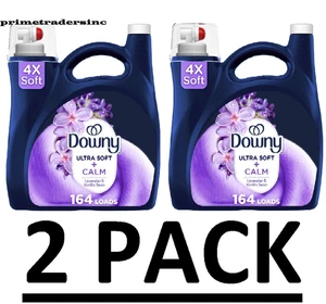 Paquete de 2 - Suavizante de tela Downy ultra suave + calma 111 oz 164 cargas lavanda - Imagen 1 de 6