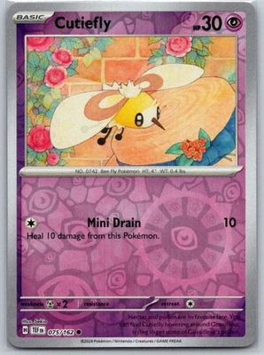 Cutiefly - 075/162 Reverse Holo SV05: Temporal Forces NM - Image 1 of 2