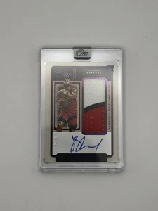 2024-25 PANINI ONE AND ONE JAMAL SHEAD ROOKIE JUMBO JERSEY AUTO Purple #/35 - Picture 1 of 2