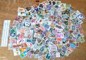 MIX13-LOTE TODOS DIFERENTES ,SIN TASAR.1000 SELLOS DISTINTOS MUNDIALES,UNIVERSAL - Imagen 1 de 1