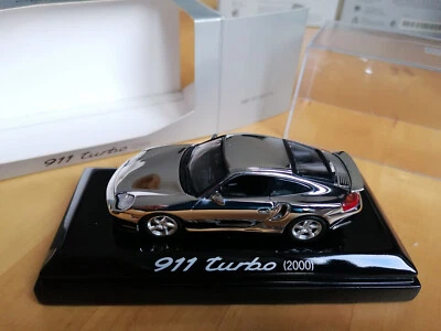 Porsche 911 2000 minichamps chrome 1/43 edition limitée PORSCHE 2000 ex - Photo 1/3