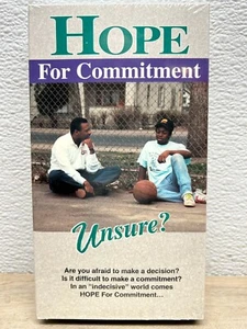 Vtg 1990 Hope For Commitment VHS Series With Dr. Billy Graham - Imagen 1 de 9