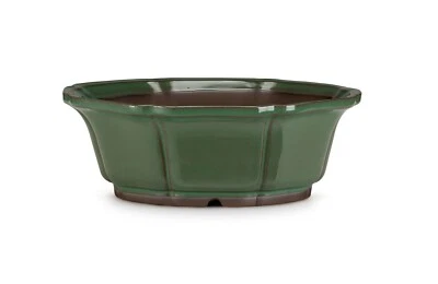 Certrè - Vaso per Bonsai ovale in gres modello Cortina 28,5x20,5x11 cm - Immagine 1 di 2