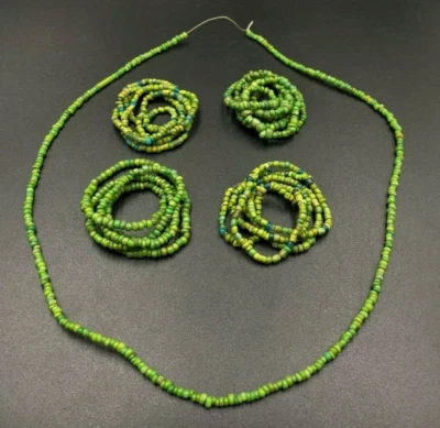 Old Ancient Antique Glass Beads From Ancient Pyu culture period  from Burma - Image 1 of 4