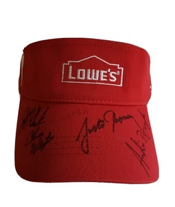 Golf Schirmmütze mit Pro Golfer Signaturen Kappe Mütze Lowes Klettverschluss. Jeff Klauk. - Bild 1 von 8
