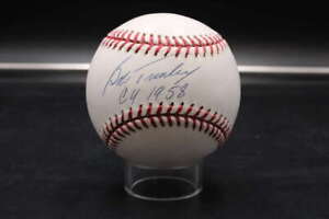 Bob Turley Signed ROAL Baseball Budig Autograph CY 1958 Inscription ZJ4709