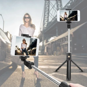 K07 Mini Remote Control Selfie Stick Scalable Tripod Mobile Phone HEN - Photo 1 sur 20