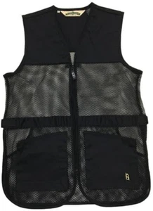 Bob-Allen 245M Full Mesh Dual Pad Shooting Vest, Black, XL - Picture 1 of 1