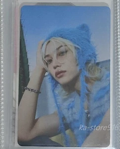 Tarjeta fotográfica oficial Stray Kids Felix ATE Tower Records Lucky Draw PC Lee Yong-Bok - Imagen 1 de 2