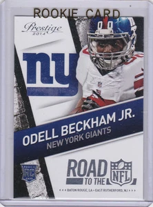 ODELL BECKHAM JR. 2014 Prestige ROOKIE CARD Road to the NFL RC New York Giants! - Bild 1 von 2