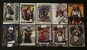 Lote de 10 tarjetas de novato reciente - RC Washington Commanders jugadores 10 tarjetas de fútbol americano - Imagen 1 de 4
