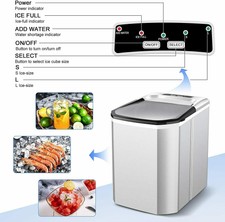 Portable Ice Maker Machine Countertop 1.5L Electric Ice Cube Machines Us