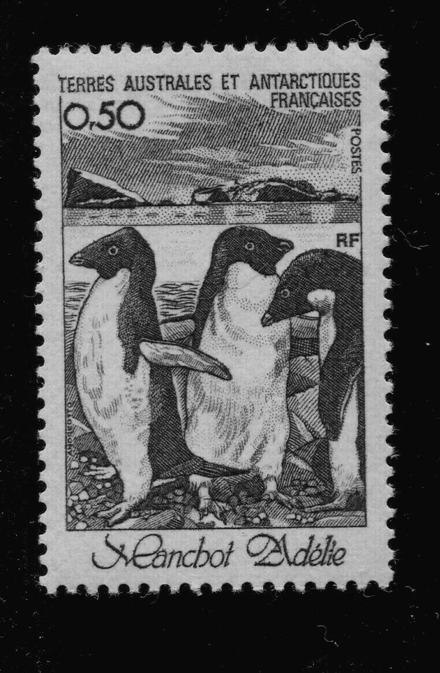 TERRITORIO FRANCÉS DEL SUR Y LA ANTÁRTIDA # 89 MNH PÁJARO (PINGÜINOS) TÓPICO Foto 1 de 1