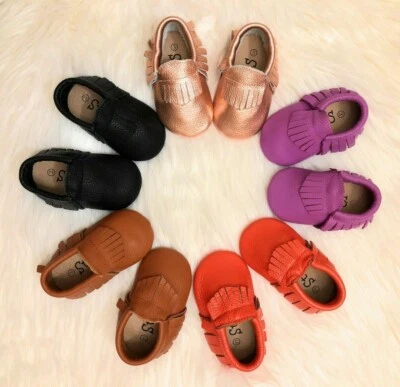 Starbie Baby мокасины кожи Baby Shoes ребенка ясельного возраста обувь мокасины многоцветный - Изображение 1 из 3
