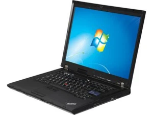 Widscrn Lenovo Thinkpad R500 Laptop 8GB 64bit Windows 7 Office2010 NewBatWkGr8 x - Picture 1 of 1