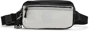 KIPLING Elva BLACK / WHITE Color Block Waist Pack NWT $109 SOLD OUT ON WEBSITE! - Picture 1 of 7