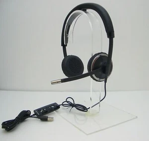 Plantronics BLACKWIRE C520 Stereo Standard UC version USB Computer Headset - Zdjęcie 1 z 2