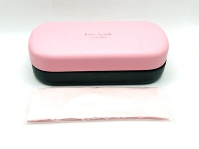 NUEVO AUTÉNTICO KATE SPADE NY Rosa/Verde Gafas de Sol Estuche Rígido con Paño de Limpieza. Foto 1 de 3