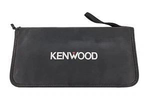 Funda vintage KENWOOD CD con cremallera 22 capacidades billetera negra nailon y2k años 90 - Imagen 1 de 9