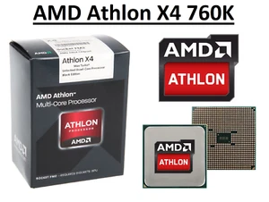 AMD Athlon X4 760K Quad Core ''Richland'' Processor 3.8 - 4.1 GHz, FM2, 100W CPU - Picture 1 of 5