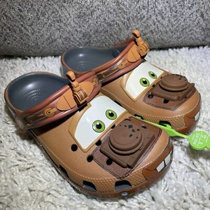 Crocs Tow Mater Youth Boys Size 3 Disney Pixar Cars Classic Clog 209371-0DA - Picture 1 of 8