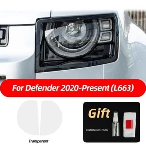 Película precortada de faros transparente para Land Rover Defender 20- pegatina de vinilo envolvente - Imagen 1 de 9