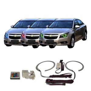 RGB Multi Color IR Headlight Halo kit for Chevrolet Cruze 11-15 - Picture 1 of 7