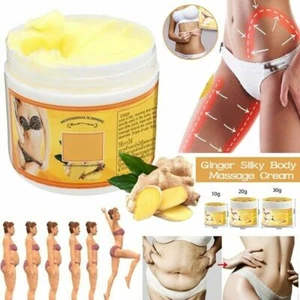 Crema adelgazante de cuerpo completo anticelulítica para quemar grasa de jengibre gel pérdida de peso caliente - Imagen 1 de 12