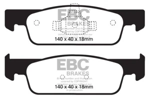 Pastillas de freno delanteras EBC Greenstuff para Renault Clio Mk4 0.9 Turbo (90 CV) (12>) - Imagen 1 de 1